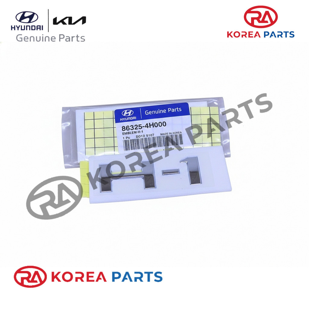 Emblem Tulisan H1 H-1 Ori Hyundai