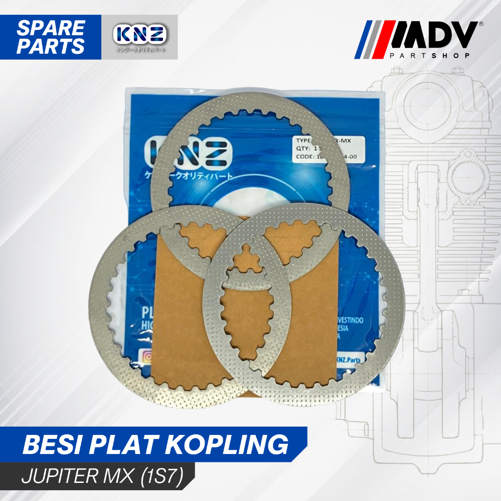 BESI PLAT KOPLING JUPITER MX (KNZ)