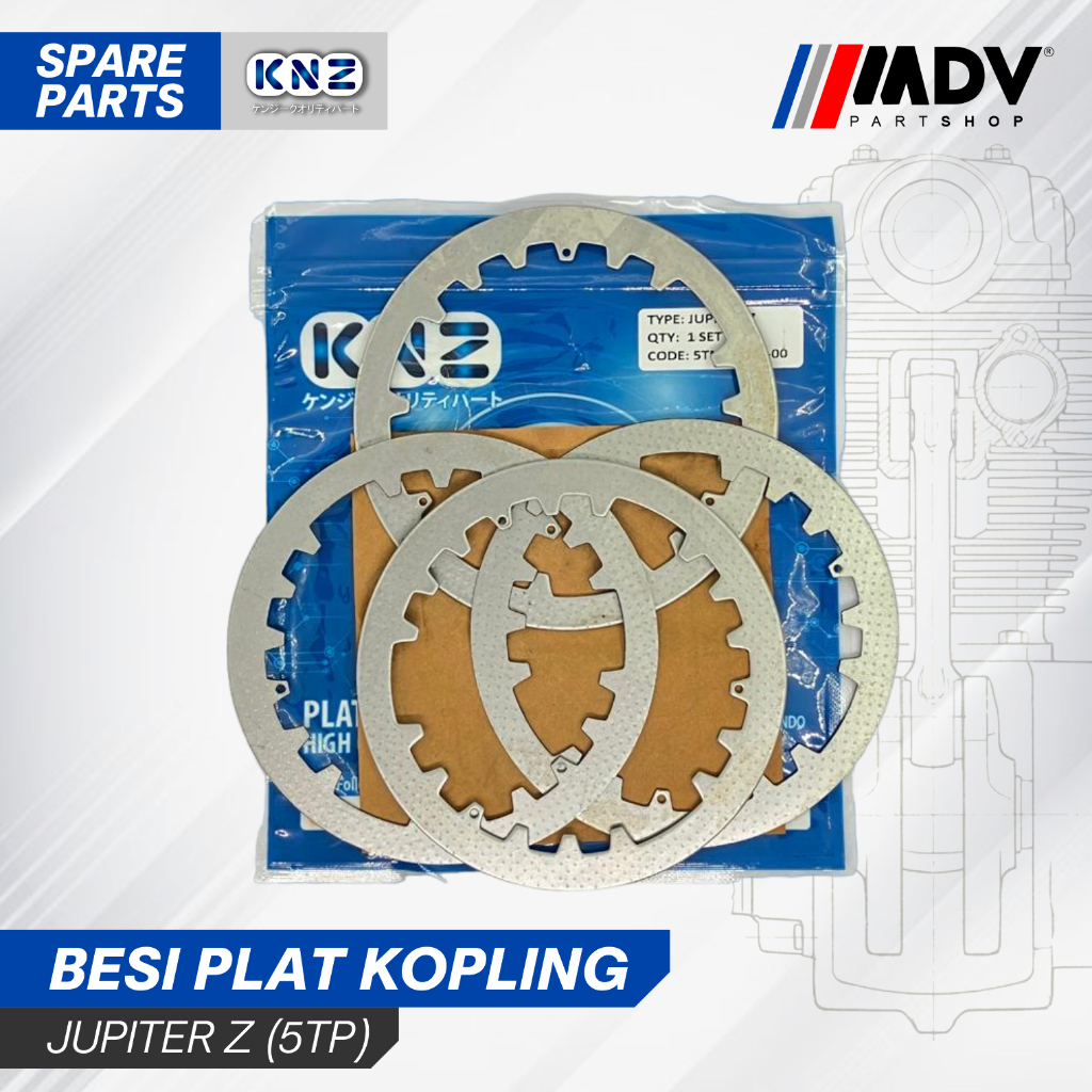 BESI PLAT KOPLING JUPITER Z (KNZ)