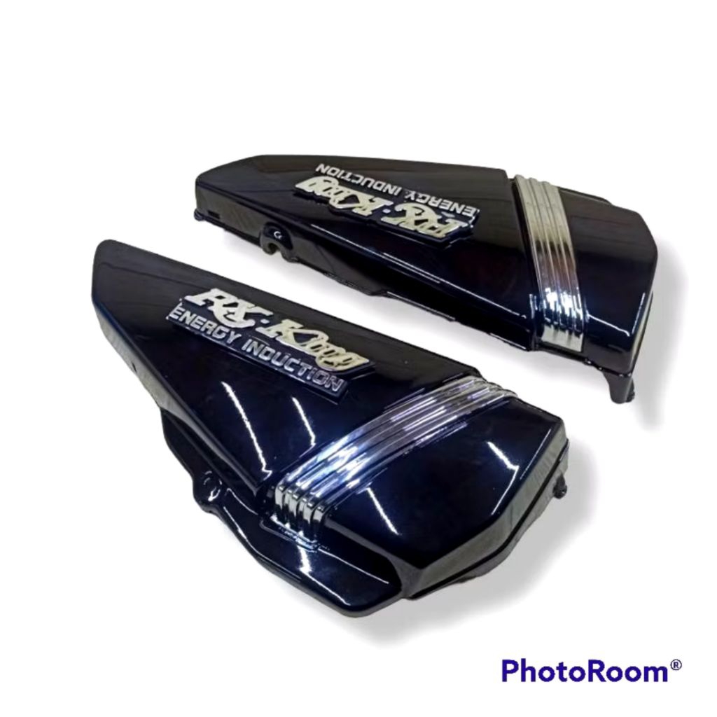 BOK AKI YAMAHA RX KING NEW COBRA  COVER TUTUP AKI YAMAHA RX KING NEW COBRA SET KANAN KIRI