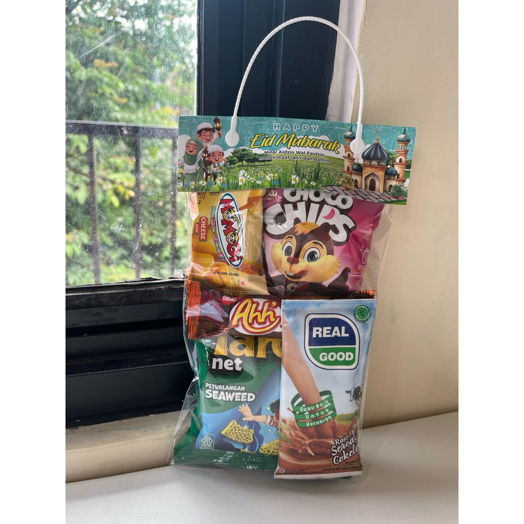 Parcel Anak Lebaran Paket 2 / Hampers Lebaran Anak / Parcel Snack