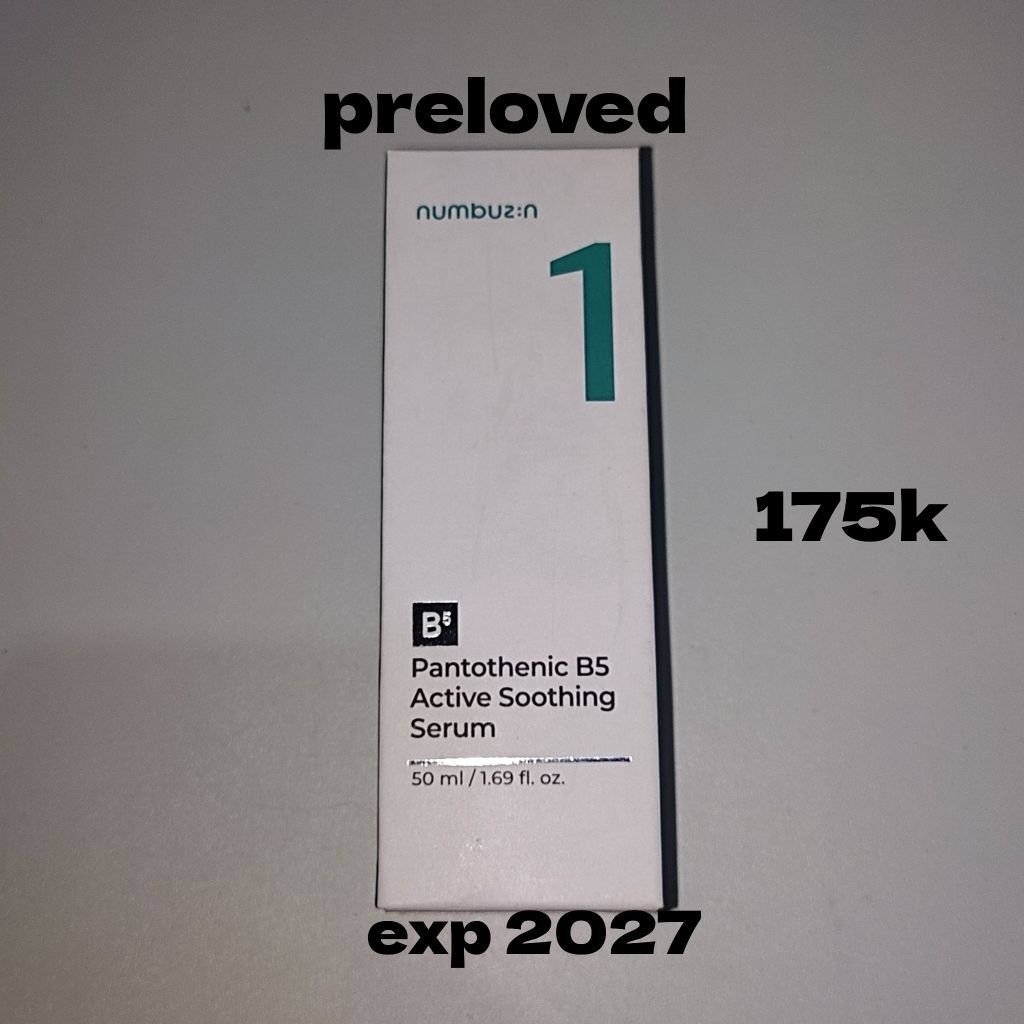 Preloved Numbuzin 1 Active Soothing Serum