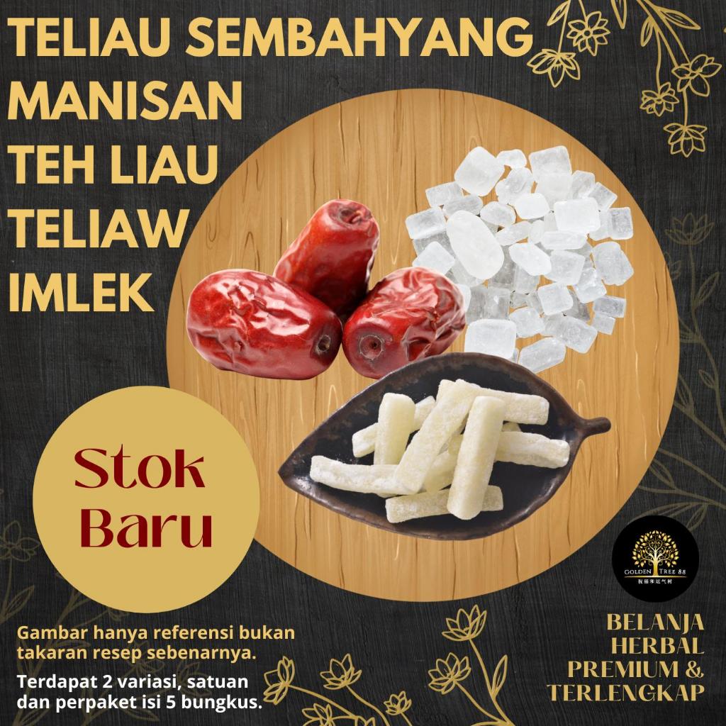 Te Liau Teh Liaw Sembahyang Teliau Puja Manisan Sembahyang Imlek