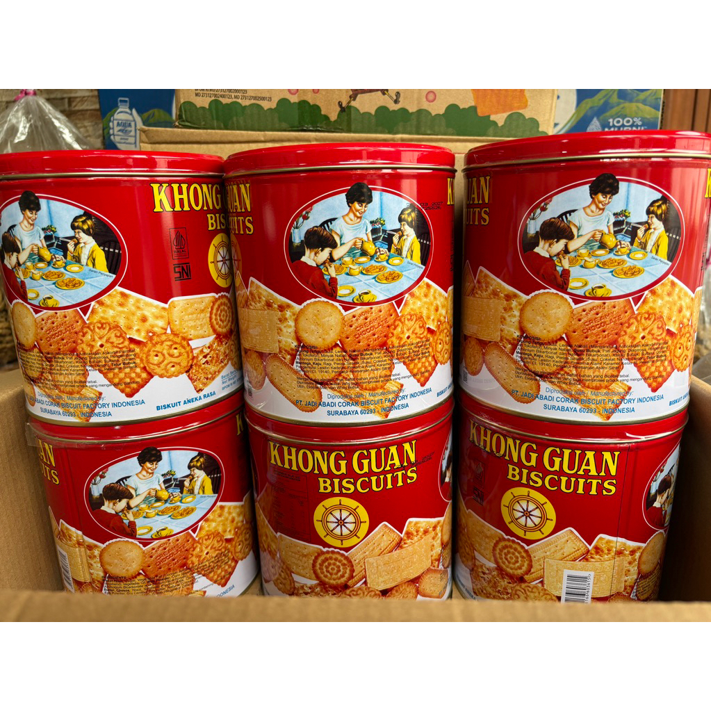 Biskuit Khong Guan Kaleng Kecil 650g