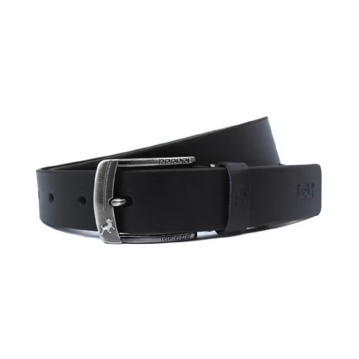 Belt Kulit B429NBL Belt Pria Gesper Ikat Pinggang Sabuk Pria Original Lois