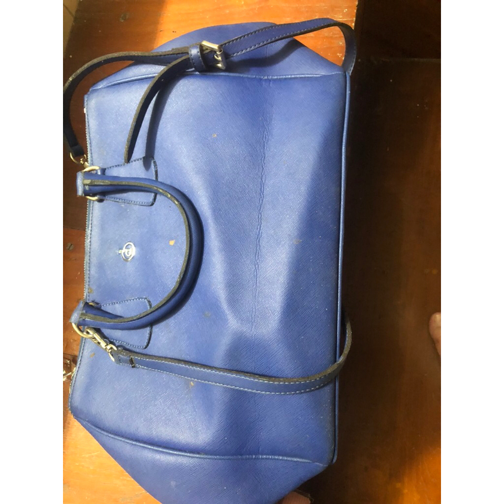 preloved tas donatello warna biru