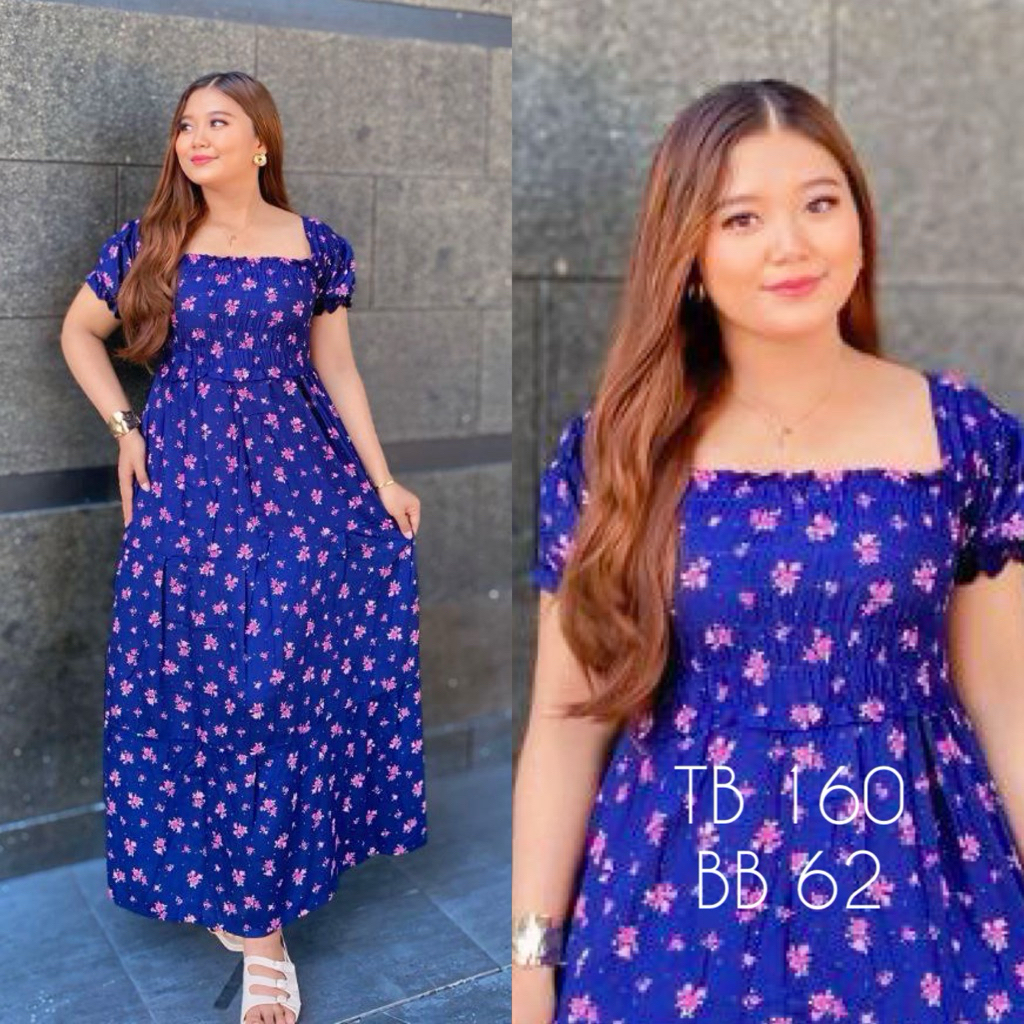 Long Dress Bali Canda Panjang Daster Adem Bahan Rayon Premium Bumil Busui Frendly