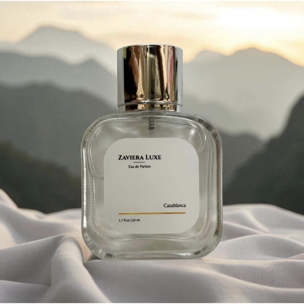 Zaviera Luxe - Casablanca Aroma Powdery White Floral Musk | Parfume Unisex Tahan Lama