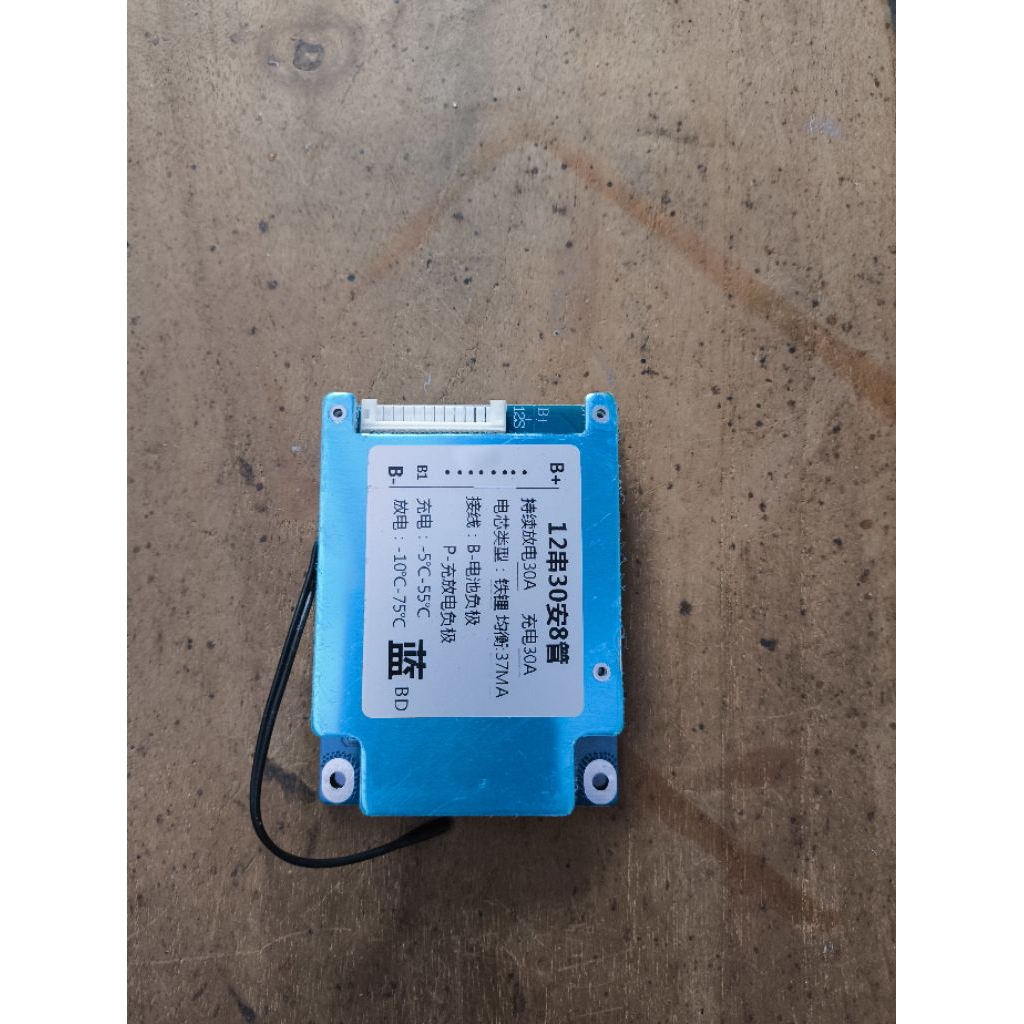 BMS 12S 30A 36 Lifepo4 with Balance / BMS 36V Lifepo4 12s 30A
