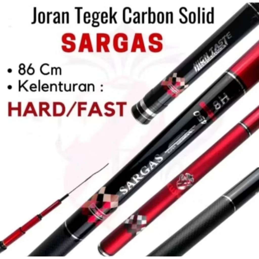 Joran tegek pancing SARGAS FUKUSHIMA 8H ukuran 210
