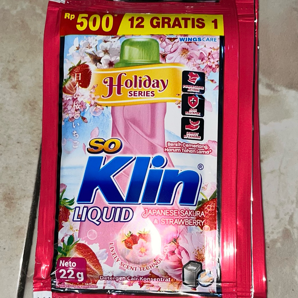 SoKlin Liquid Deterjen Cair