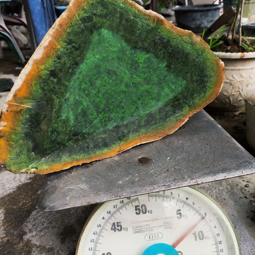 Giok nephrite jade aceh 8kg