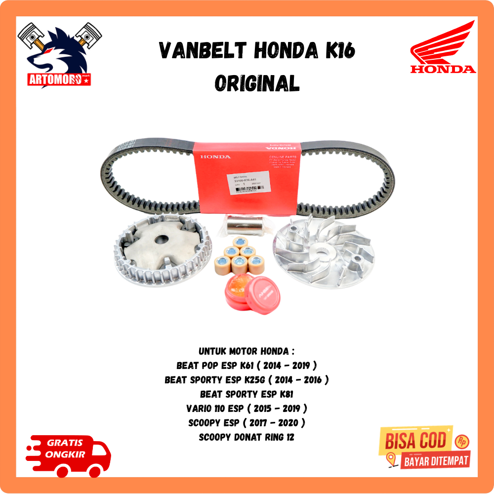 Ori Vanbelt scoopy Beat POP - Vbelt Beat eSP  Ring 12 donat K16 original