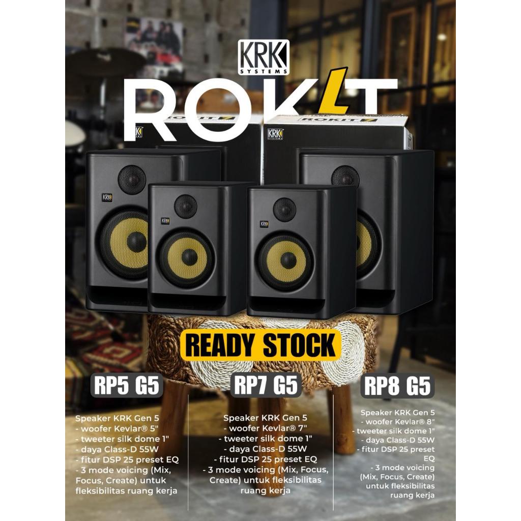 KRK ROKIT Gen 5 Speaker Studio Monitor