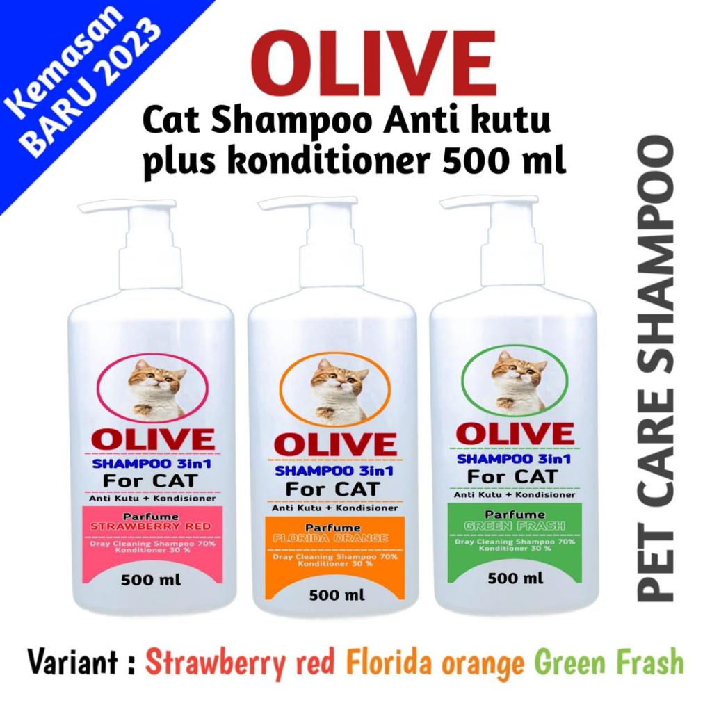 OLIVE CAT SHAMPO 500 ML