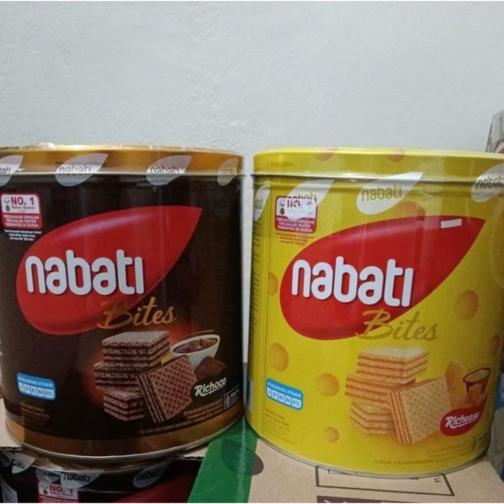 Nabati kaleng 1 karton isi 6 pcs