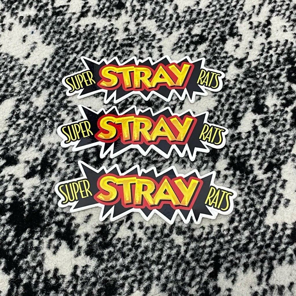 STRAY RATS SUPER STRAY RATS STICKER