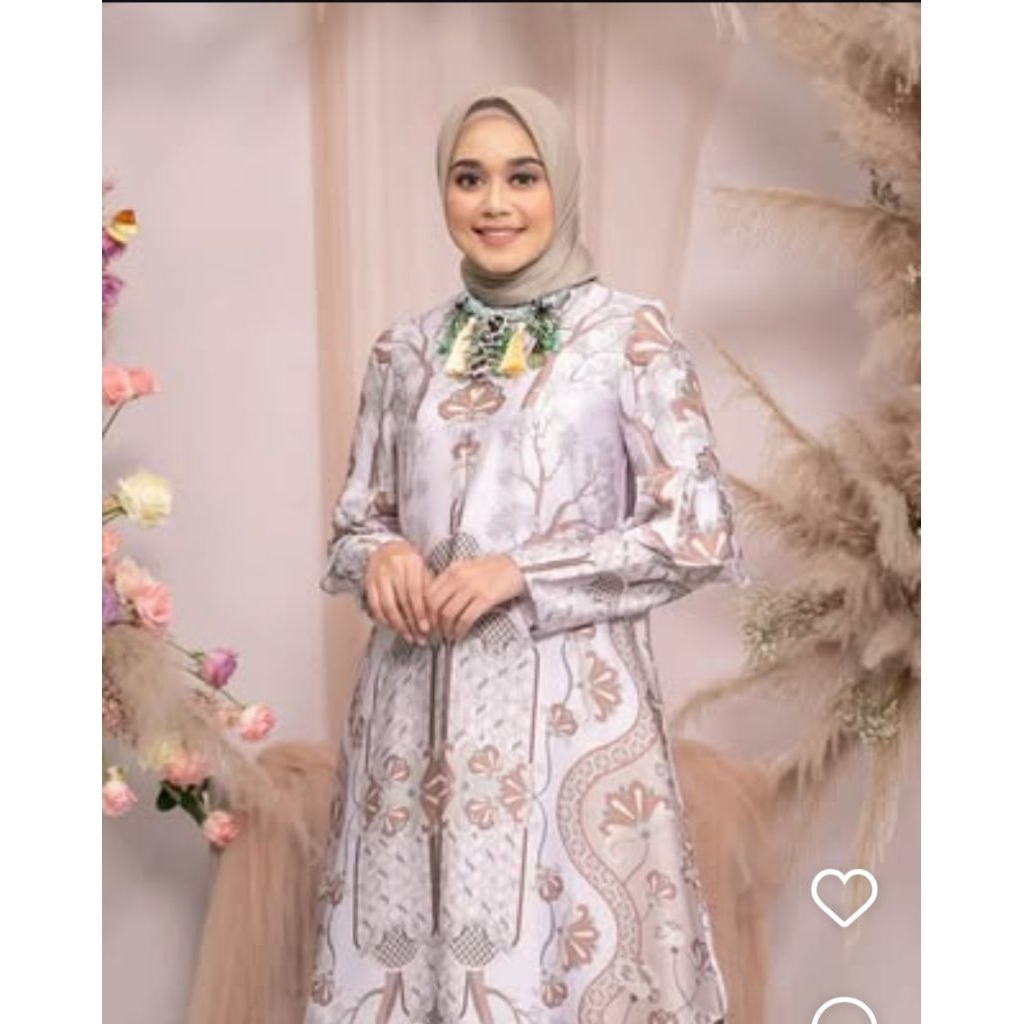 YASMIN TUNIC IRISH FOG SIZE XL BY WEARING KLAMBY