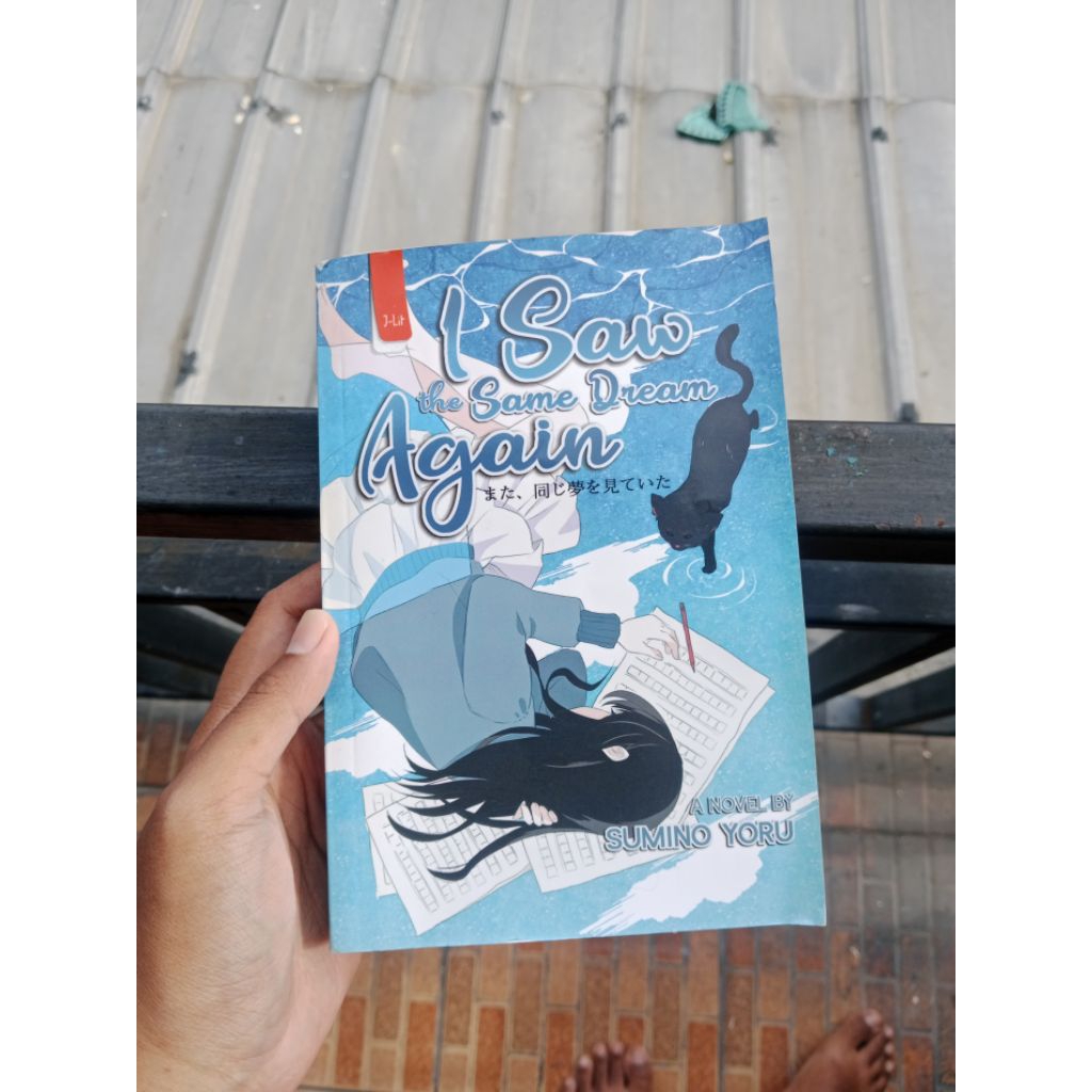 Buku novel I saw the same dream again