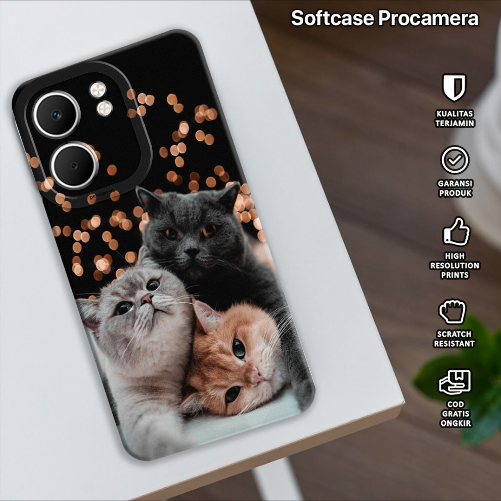 [ TS44  ] Case Hp for OPPO A5X Fashion Casing Softcase Terbaru 2026 - Macaron Protect Camera Kesing 