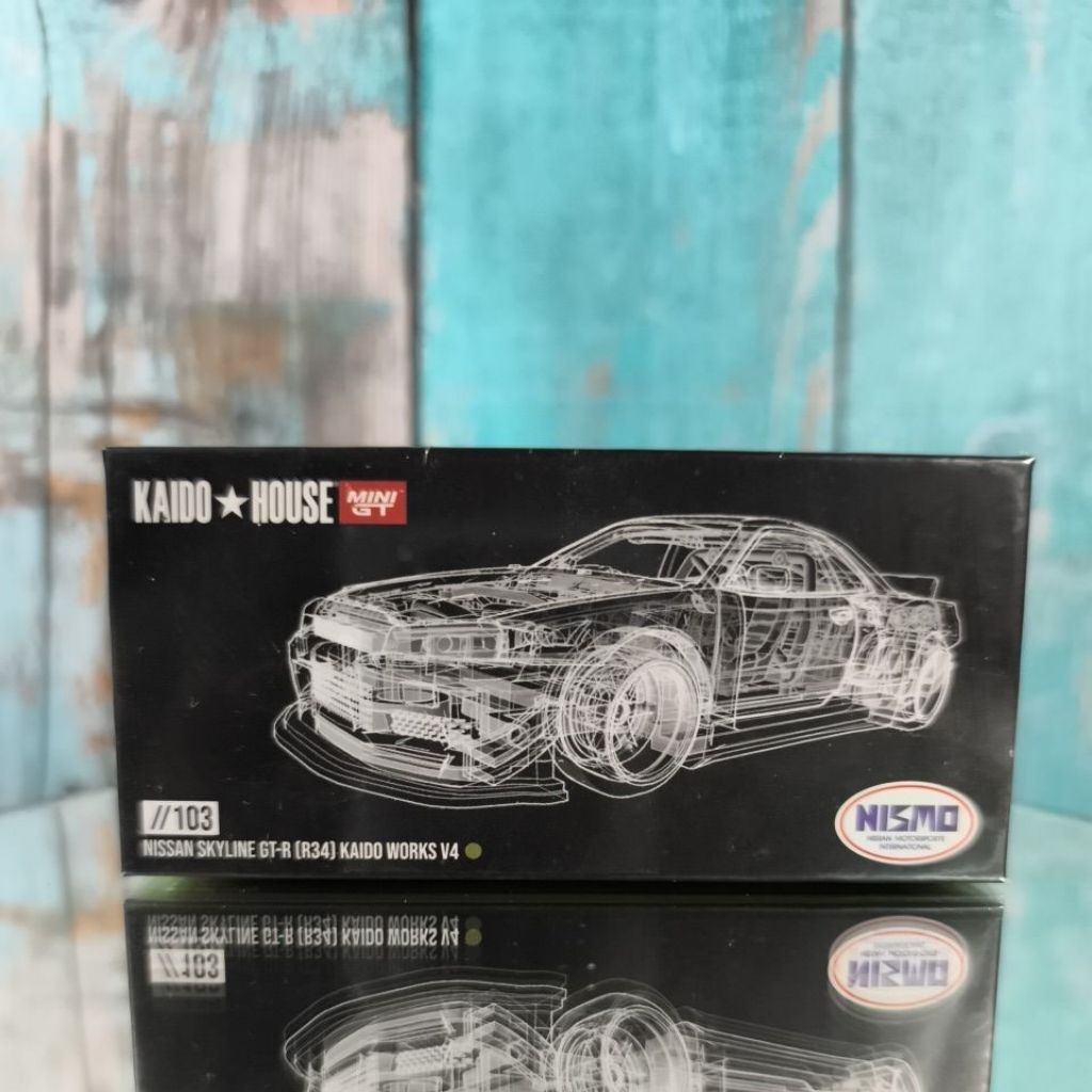 Mini GT Kaido House Nissan Skyline GT-r34