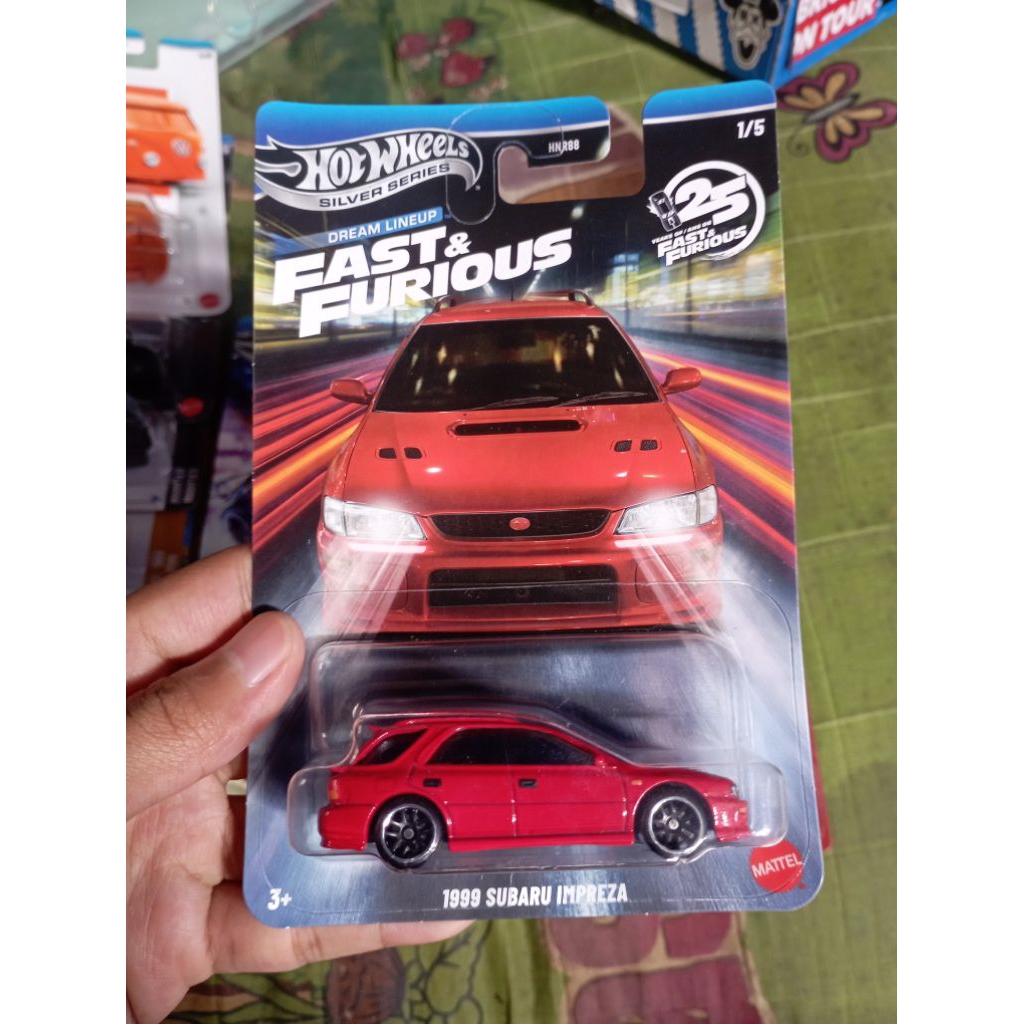 Hot wheels subaru impreza Fast and Forious