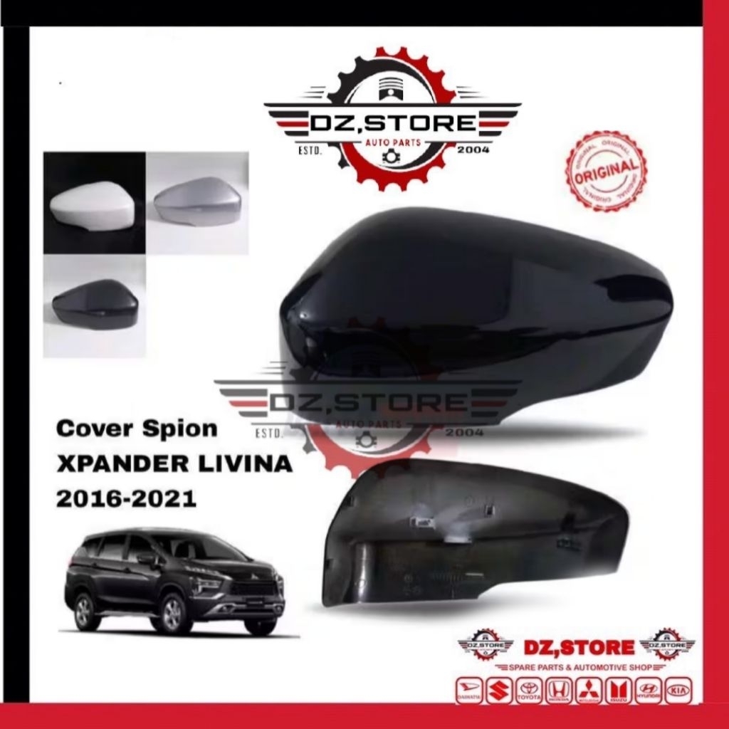 Cover spion xpander cover spion livina cover spion xpander 2016-2021 cover spion Car - Putih, Kanan