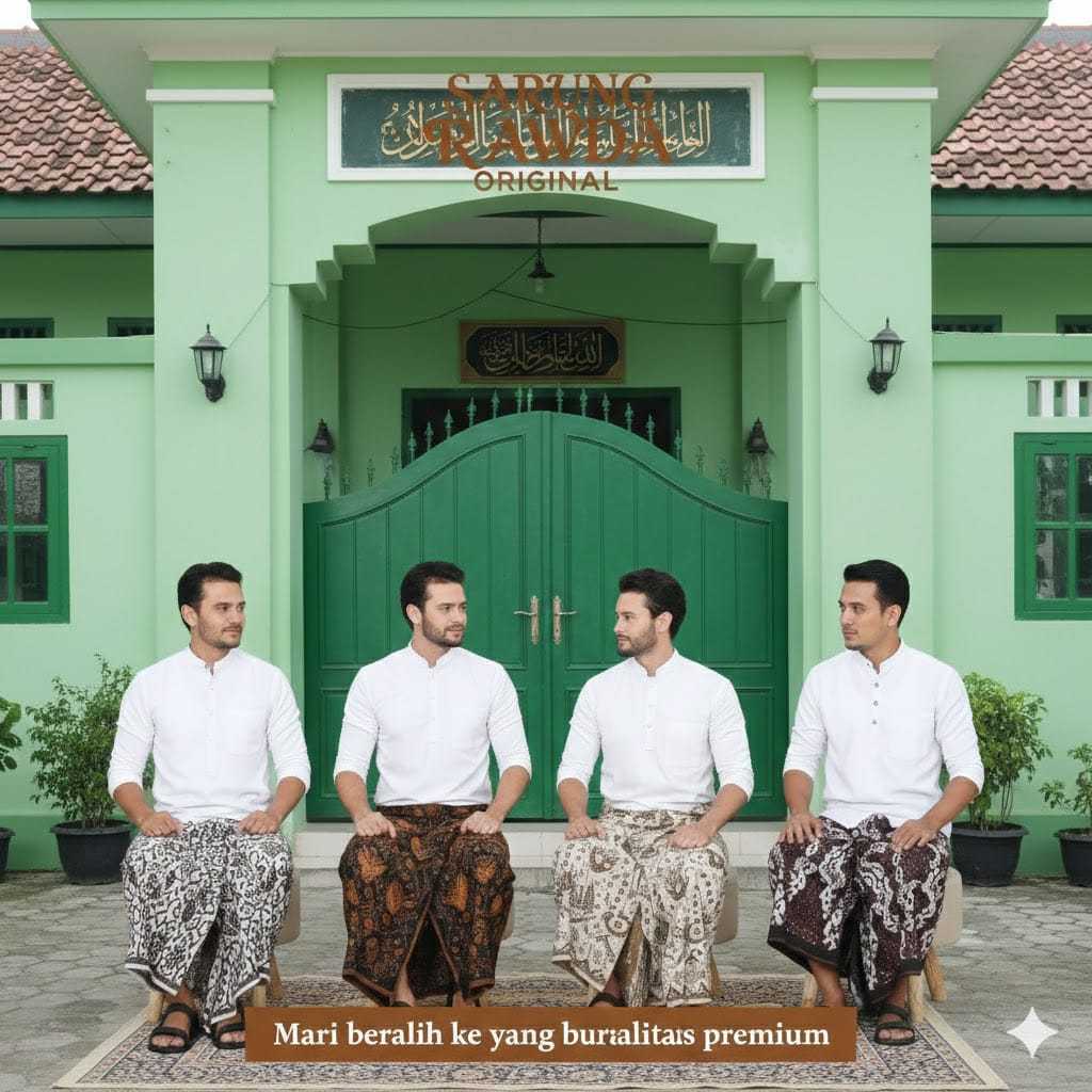 Rawda Premium Sale: Rasakan Sensasi Sarung Sultan dengan Harga Teman  Koleksi Terbatas Miliki Sarung