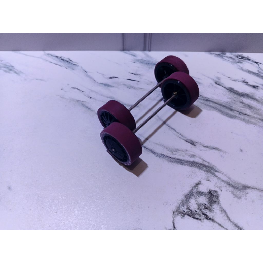 Ban Bubut Medium Maroon Tamiya Velg Fin