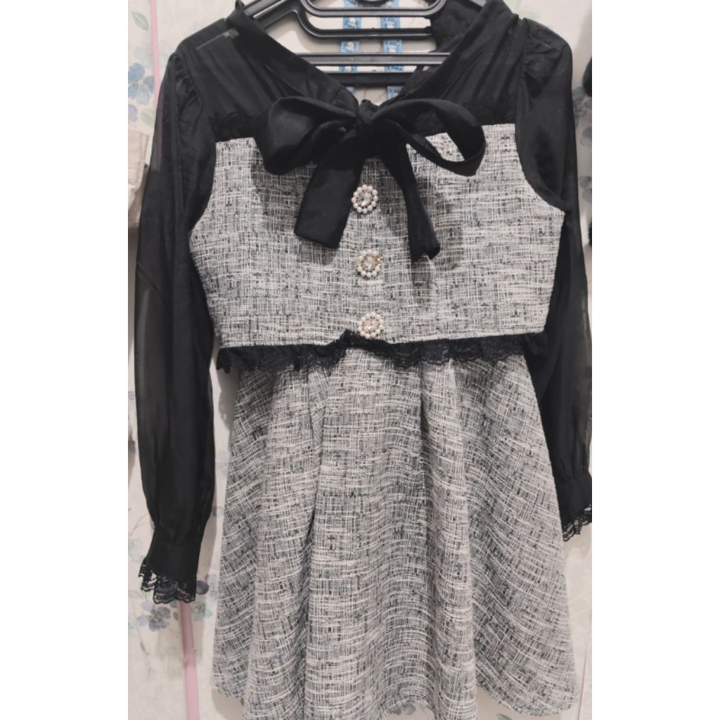 (Preloved) black Rojita dress