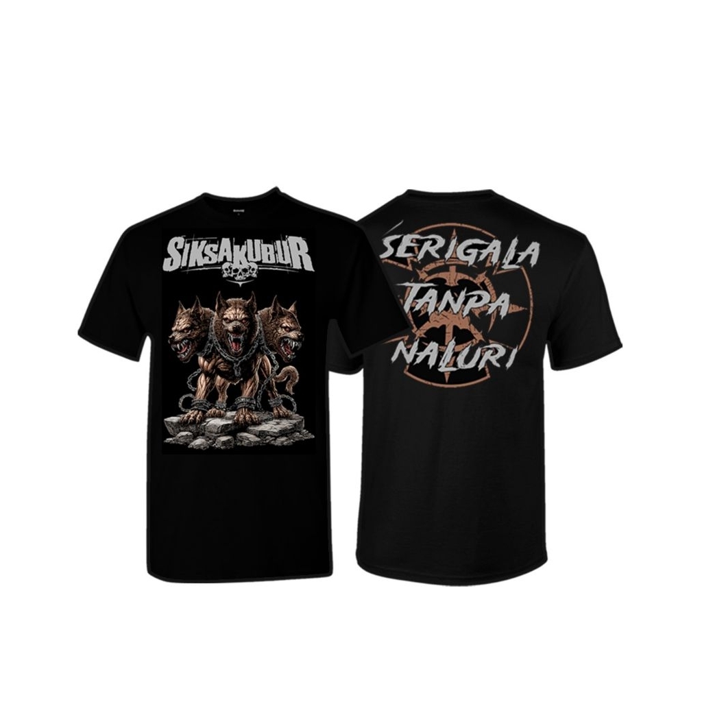 KAOS BAND OFFICIAL SIKSAKUBUR - SERIGALA TANPA NALURI