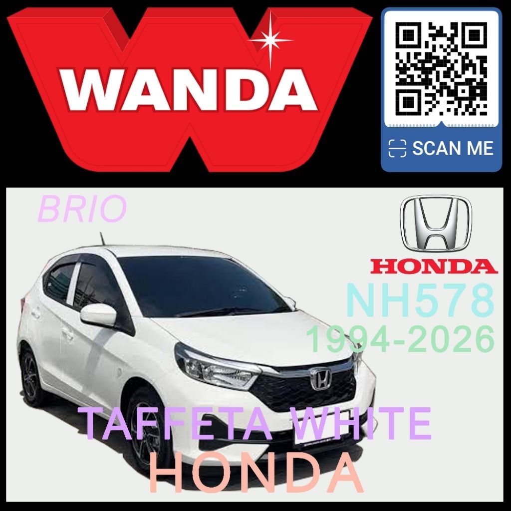 Cat Wanda Honda Taffeta White NH578