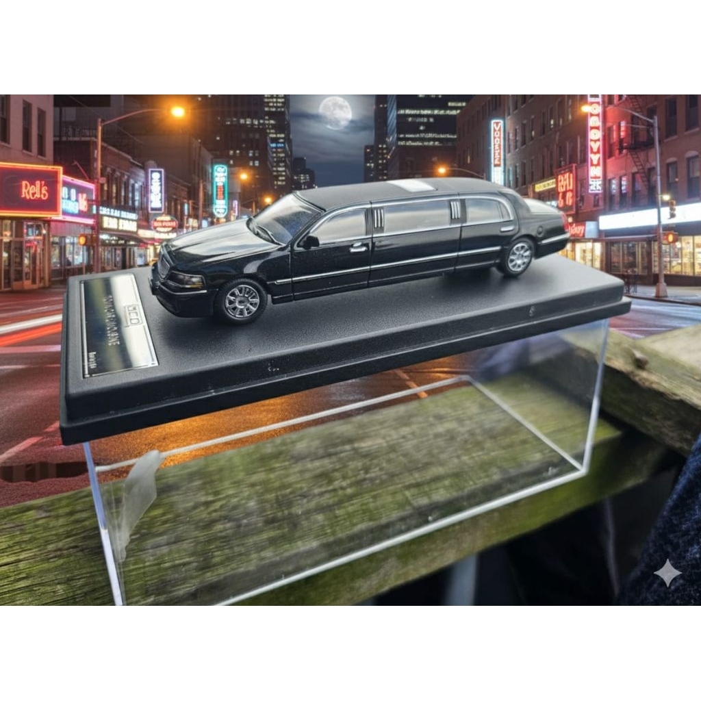 GCD DIECAST MOBIL LIMOUSIN LINCOLN 1:64