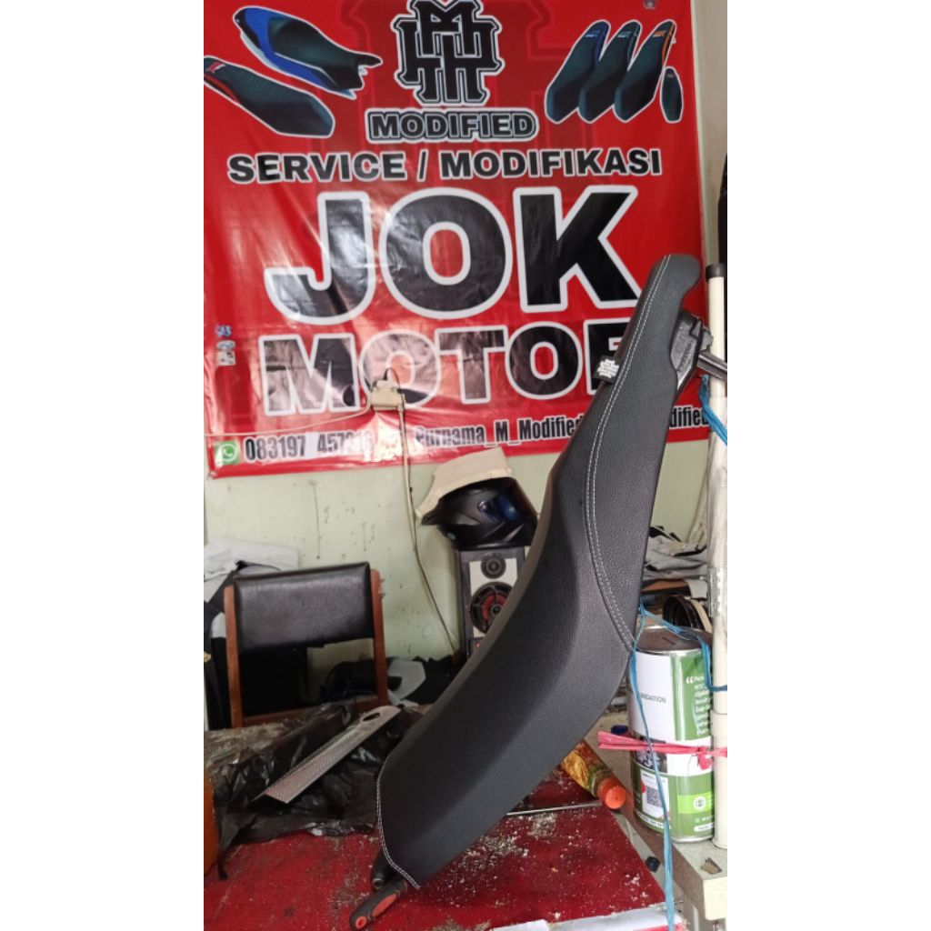 kulit jok motor variasi matic beat mio vario dll