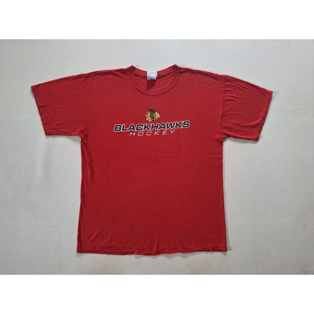 TSHIRT KAOS NHL BLACKHAWKS HOCKEY ORIGINAL 100%