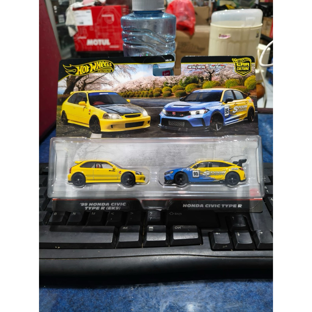 Hot Wheels civic type R twin pack