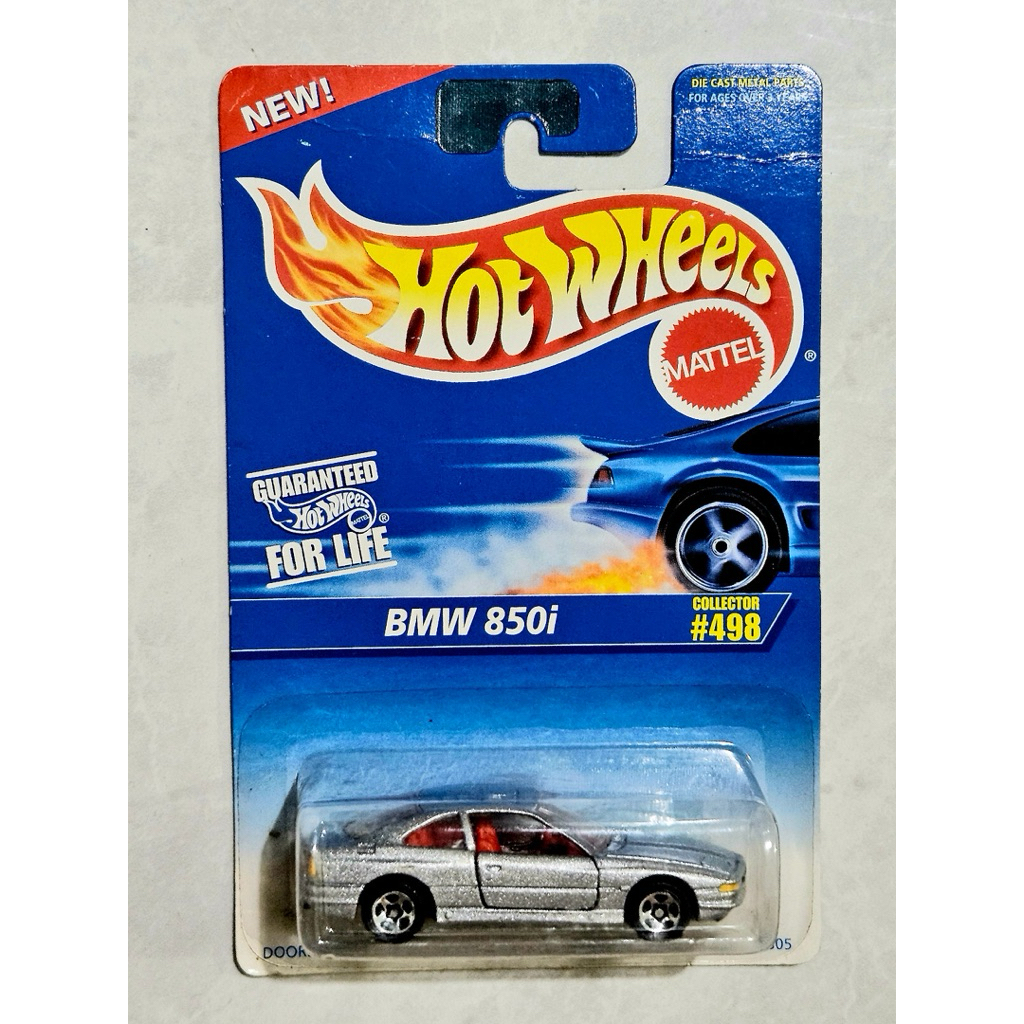 Hot Wheels 1996 Blue Card BMW 850i