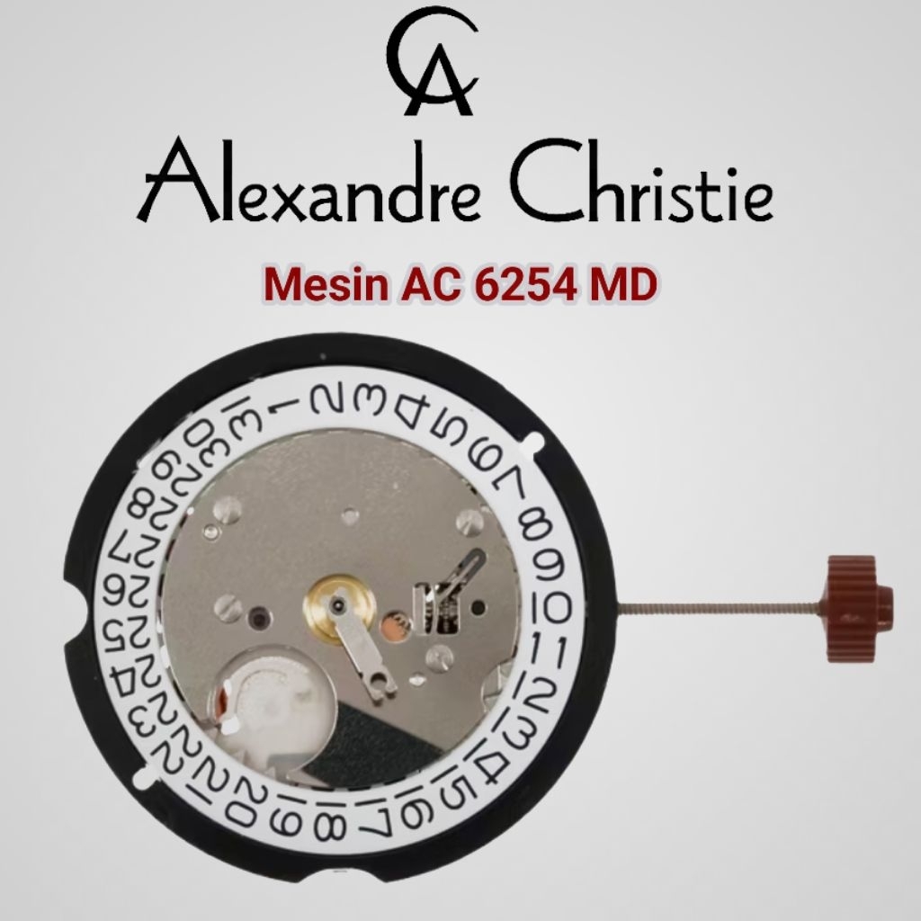 Mesin Jam Tangan Alexandre Christie AC 6254 MD