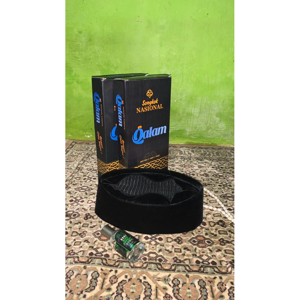 Songkok Nasional AC Qalam peci kopyah pria dewasa elegan dan nyaman
