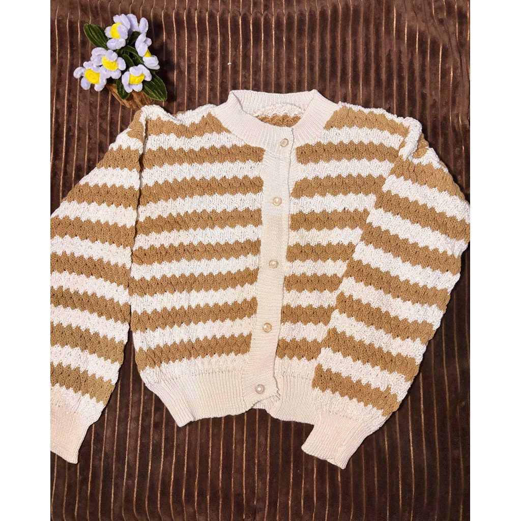 Cardigan Rajut Nanas