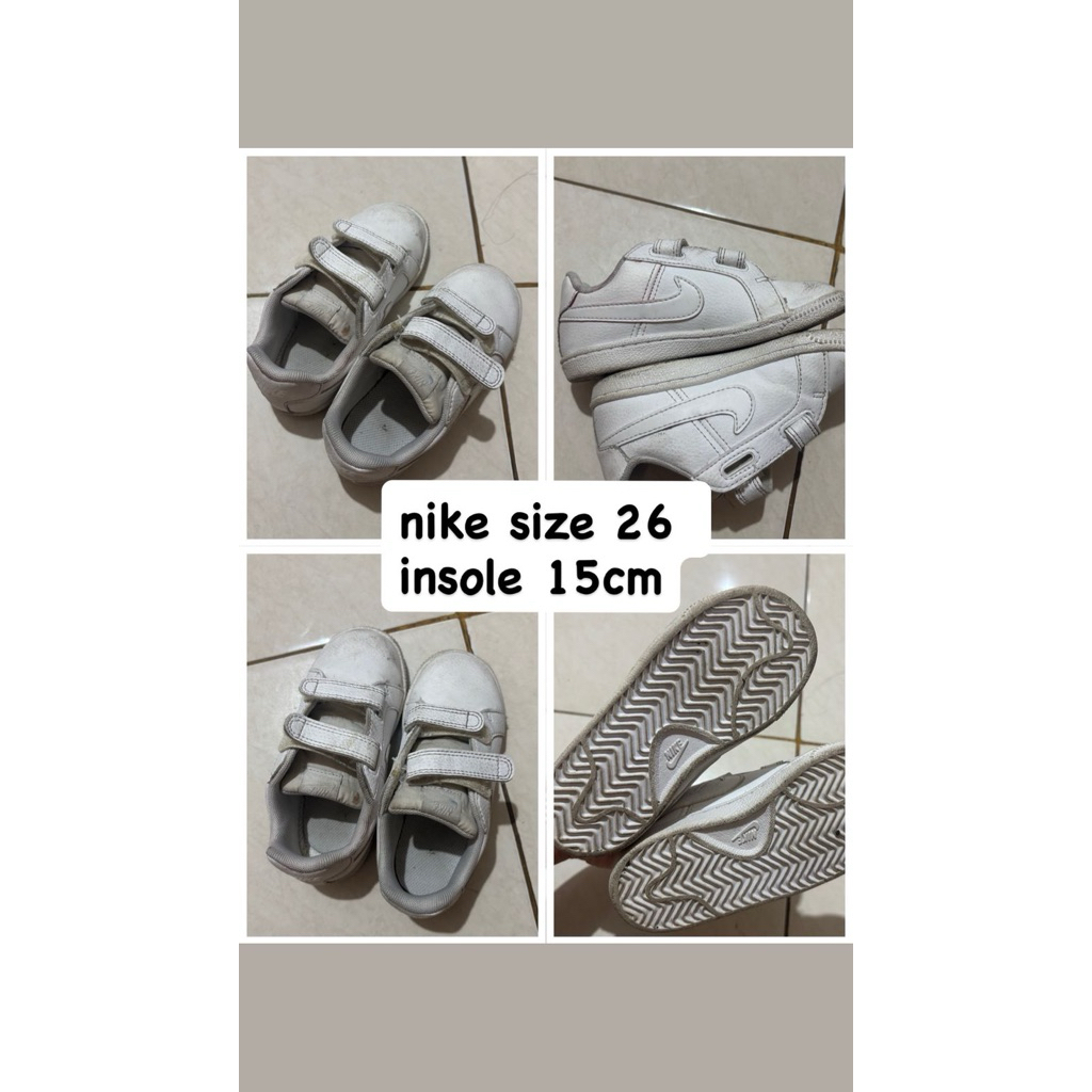 Nike Kids/ Sepatu Nike Anak Preloved