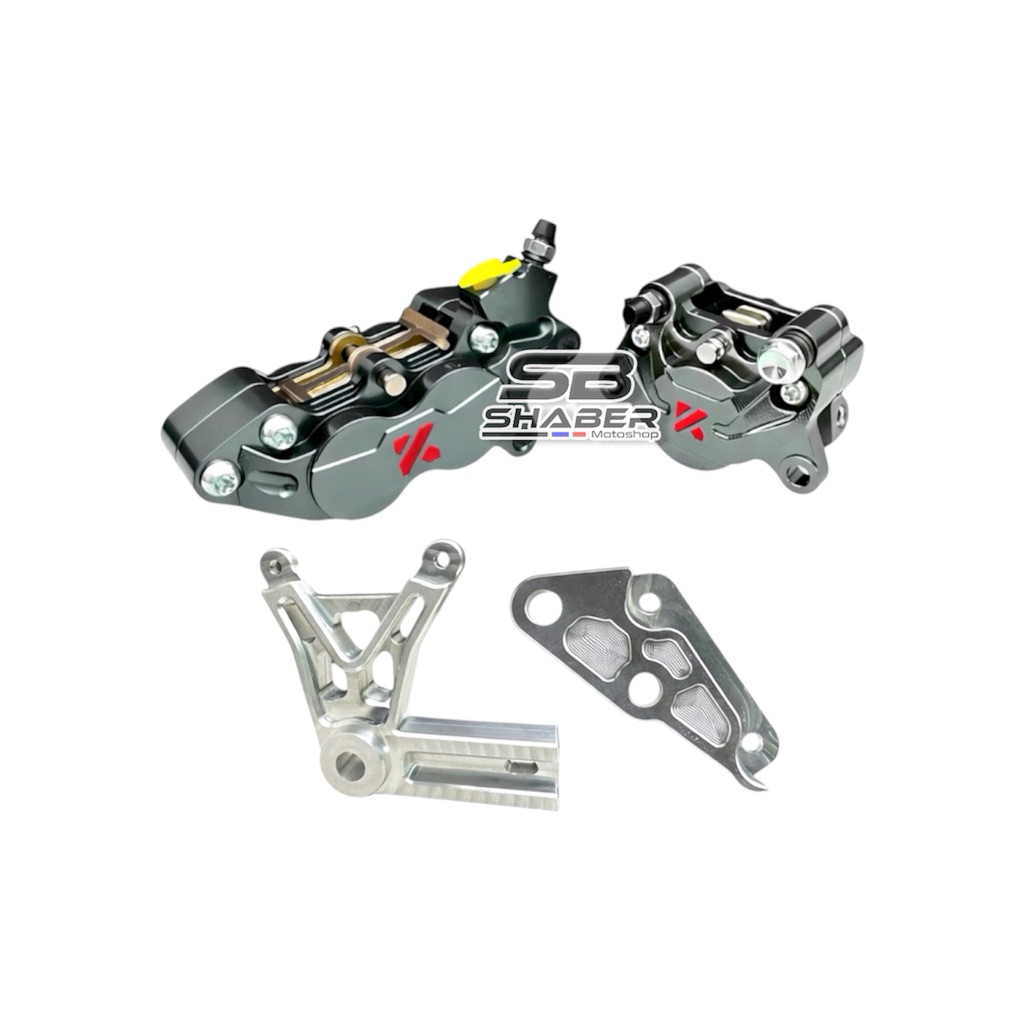 Kaliper KTC P4 4Piston CRM Kaliper KTC P2 2Piston KNV Ninja RR Ninja SS Ninja KRR Abu