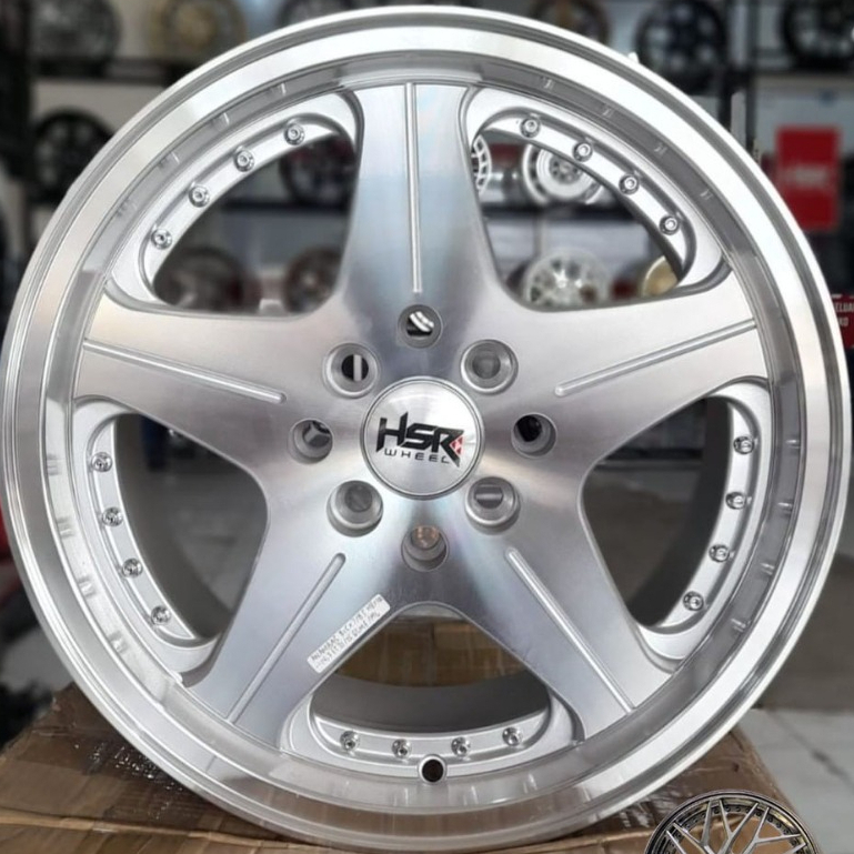 Velg HSR Ring 15 Celong Jazz Murah ANAMBAS R15 || Silver