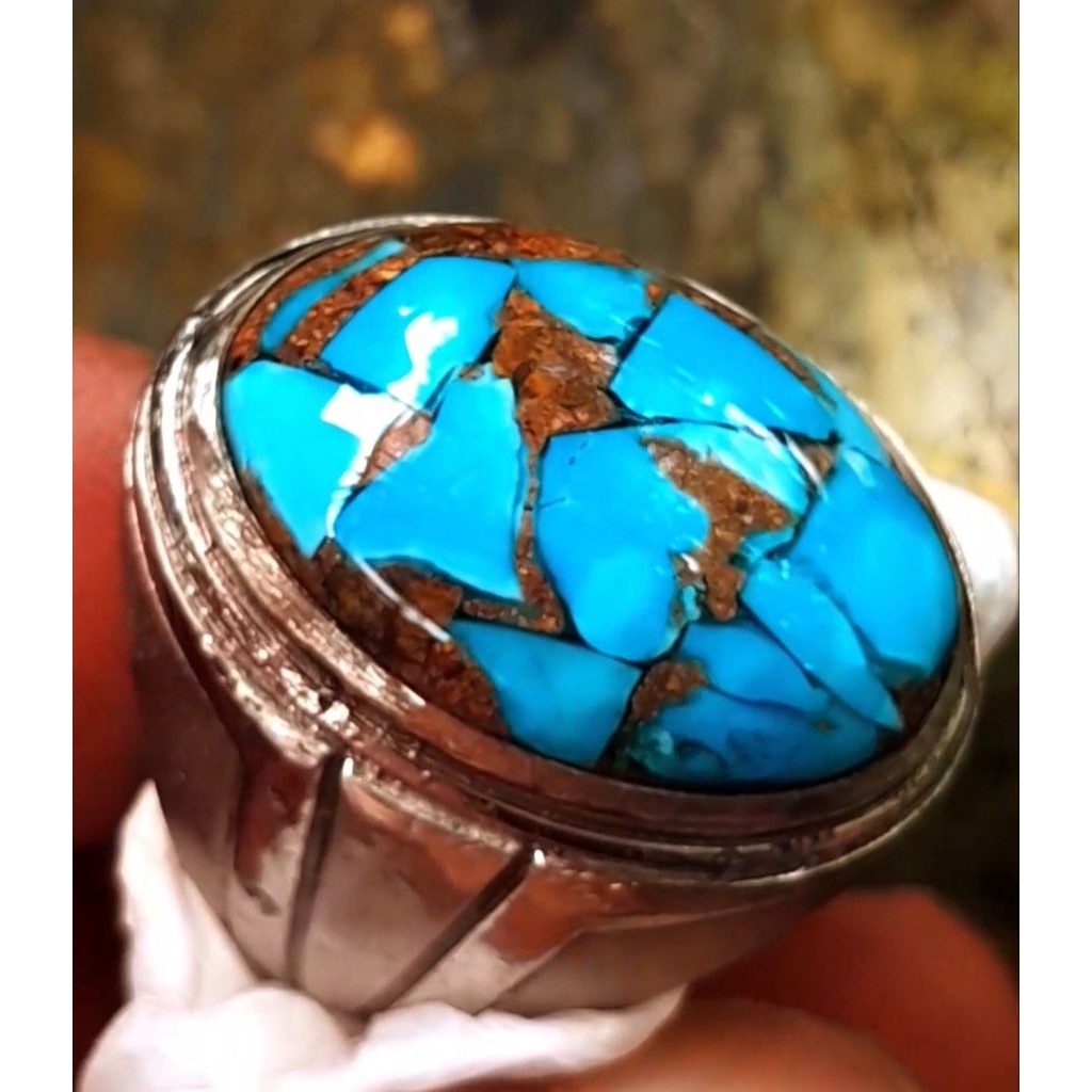 Pirus Persia biru tosca ceplok metrix