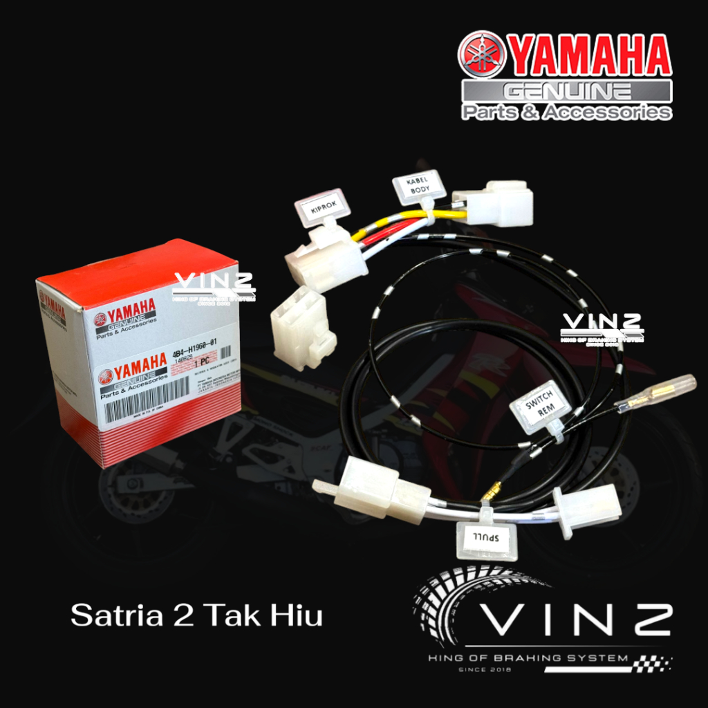 Kabel Fullwave DC Satria Hiu Lumba // Kabel DC Fullwave Satria 2 tak Hiu Satria Lumba Kiprok Origina