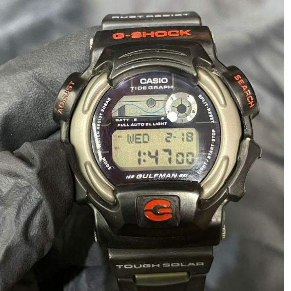 Jam Tangan G-Shock 2080 DW-9700 GULFMAN PRELOVED Good Cond 100% ORIGINAL