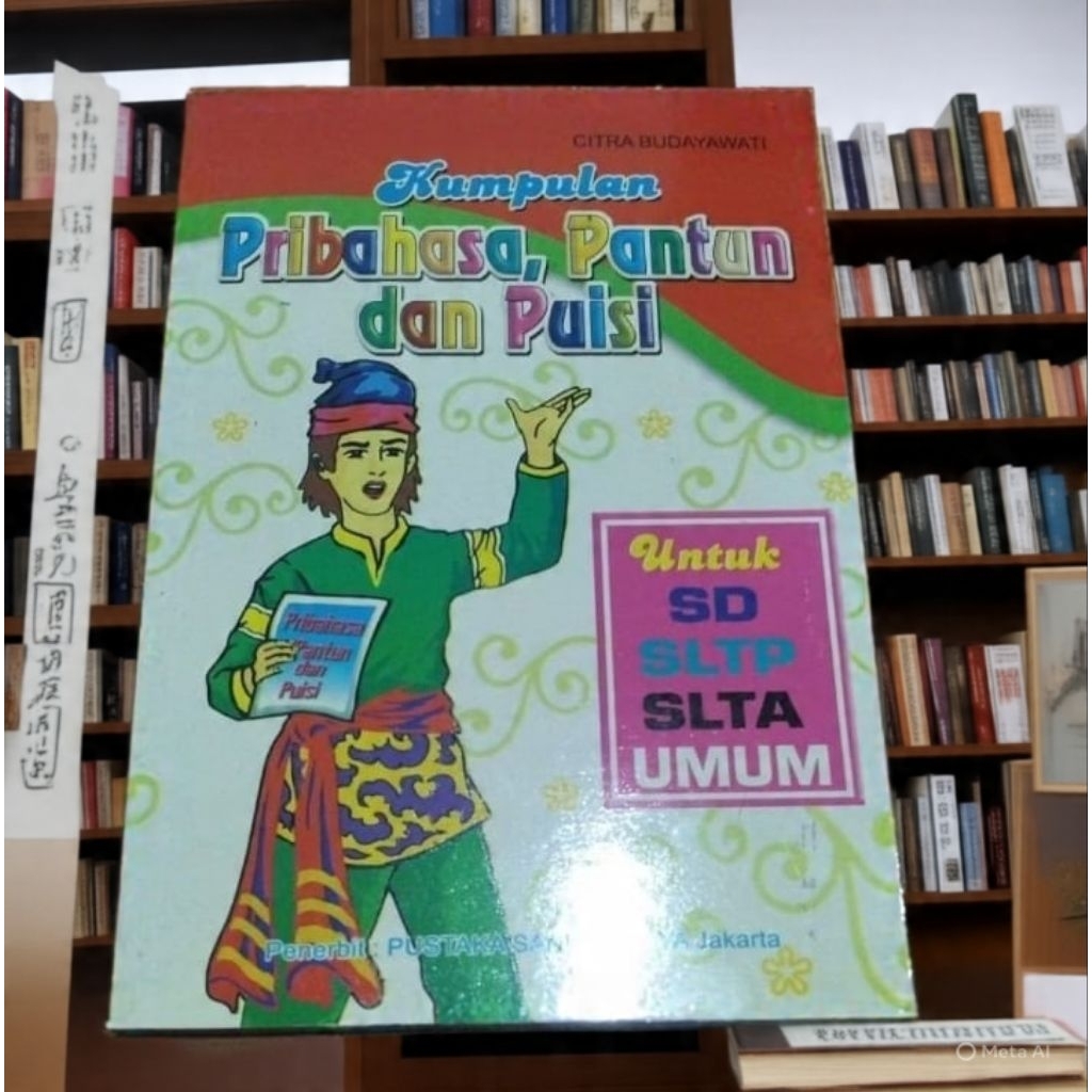 kumpulan pribahasa pantun dan puisi untuk SD,SLTP,SLTA dan umum