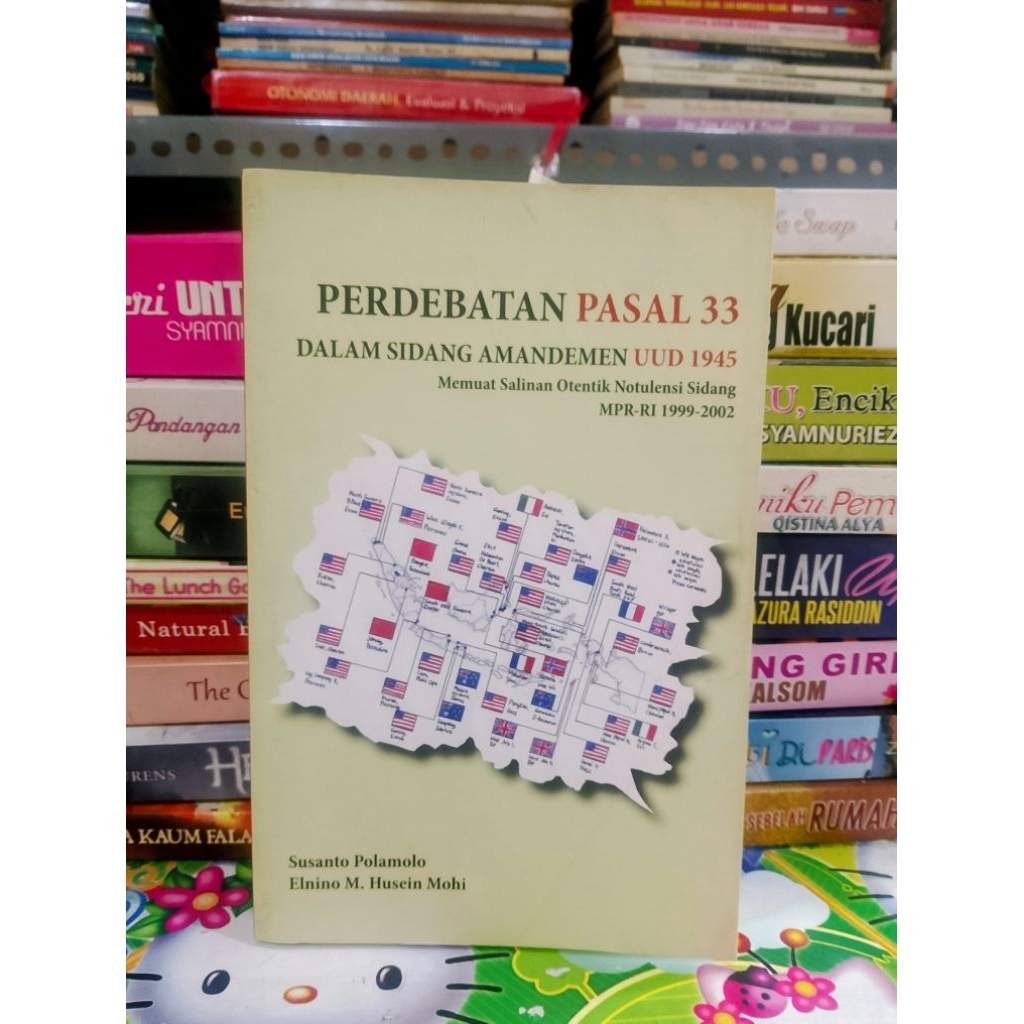 BUKU PERDEBATAN PASAL 33 DALAM SIDANG AMANDEMEN UUD 1945 (ORIGINAL)