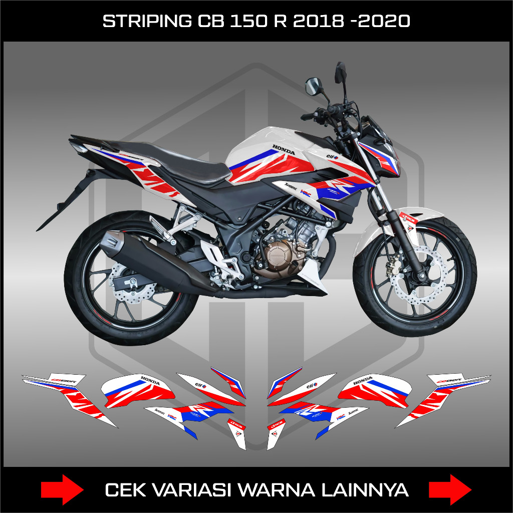 STRIPING CB 150 R NEW 2018-2020/DECAL STICKER HONDA CB 150R NEW