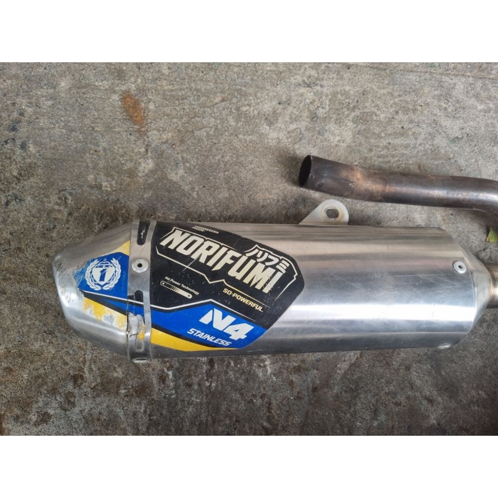 Knalpot Norifumi N4 standart CRF 150L Ori